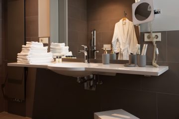 Gerono - Haus am See - FEWO 1 - Bad